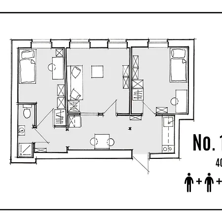 Dom Kd Kruk Apartmán Lodž
